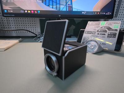Retro Camera Waist-Level Viewfinder