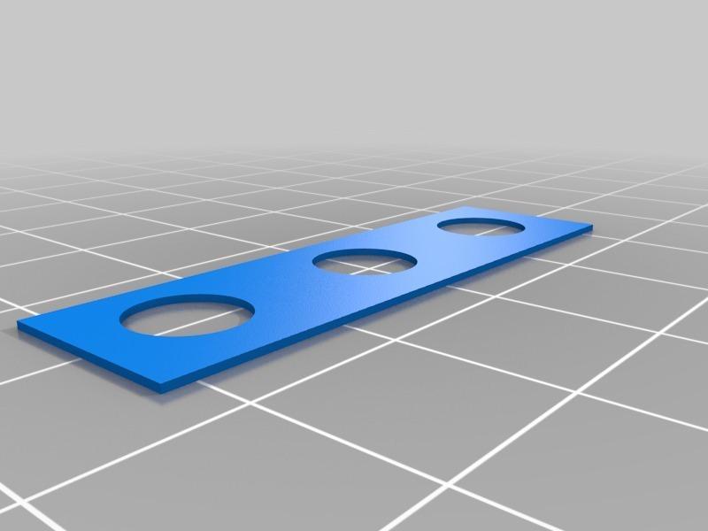 Used in commercial embroidery machines to add space between needle bar and hook cover