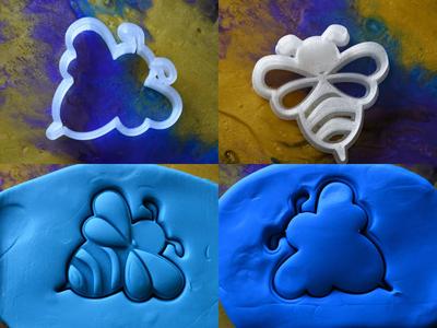 Cookie Cutter - Bee set of 2