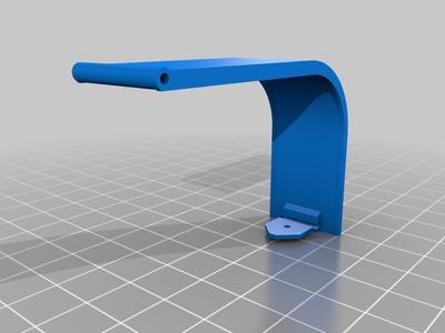 Iris+ replacement door and latch for 3drobotics iris plus