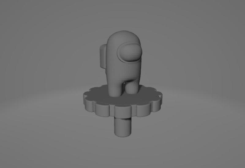 Among us ender 3 Extruder Motor Knob