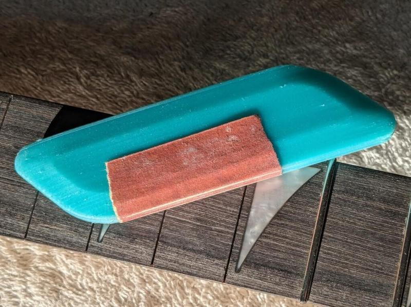 Guitar Fret Crowning/Recrowning Tool