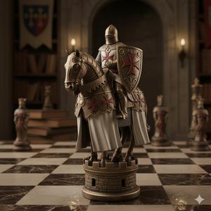 Templar Order Chess Knight