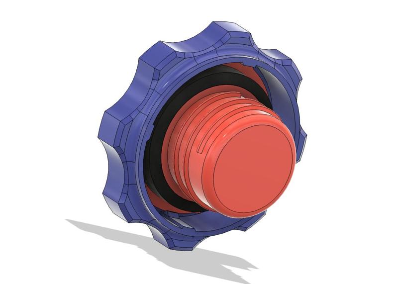 Fuel cap for many cars including Corsa C and Polo mk3