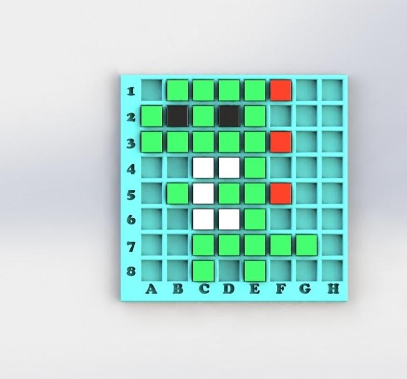 Pixel Box Educational Toy