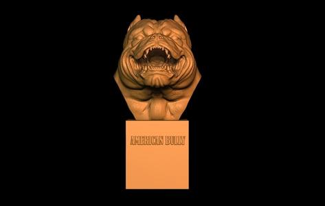 American Bully Pocket Bust