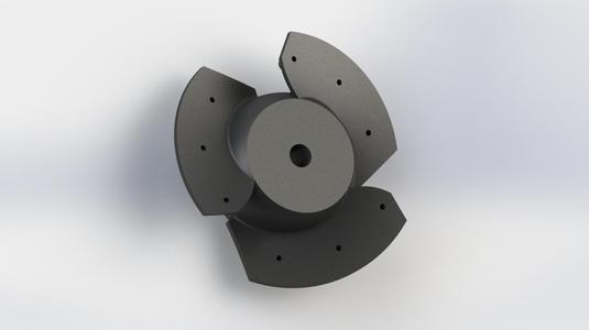 CRIVEL INDUSTRIAL FAN CENTER 12mm