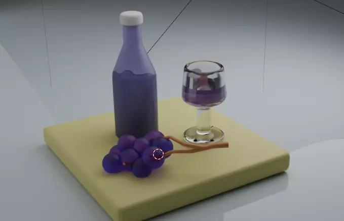 Glass and Bottle