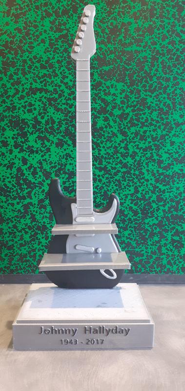 support for feves Johnny Hallyday