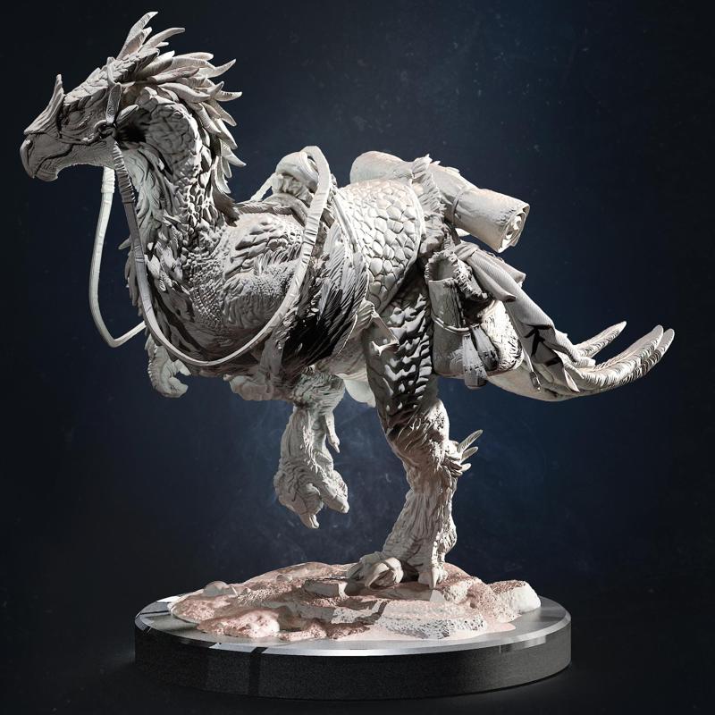 Seikret Saddle  Monster Hunter Wilds