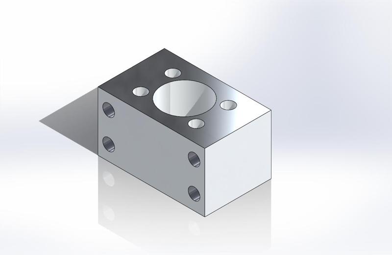 10MM SFKR ball screw nut support