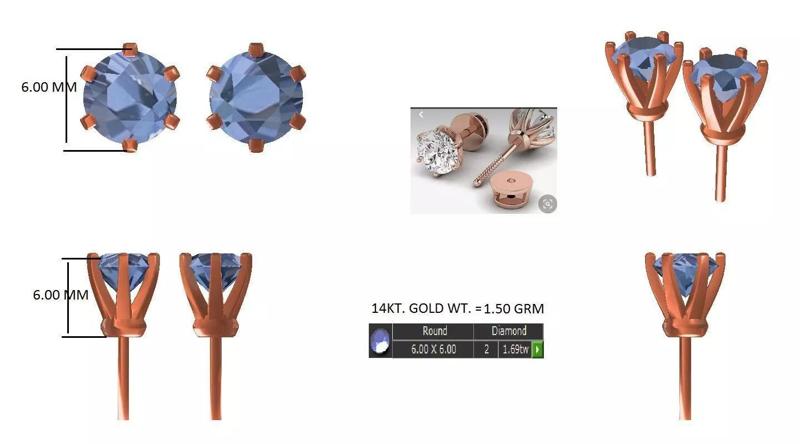 earrings studs diamonds solitaire earrings