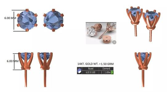 earrings studs diamonds solitaire earrings