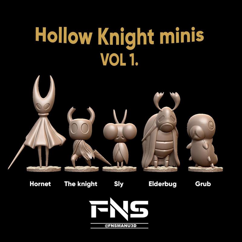 Hollow knight minis Vol.1