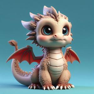 Cute Little Dragon