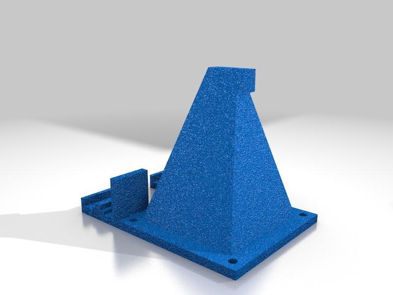 Velleman k8200 80mm fan mount (with clips)