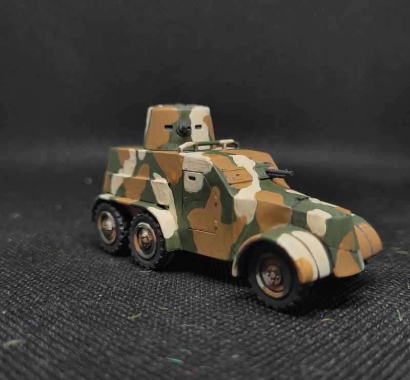 Czechoslovak armored scout car Tatra vz. 30.