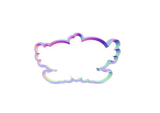 Kawaii Axolotl Love Couple Cookie Cutter and Stamp