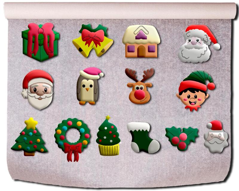 Christmas Theme Cutters - 14 models