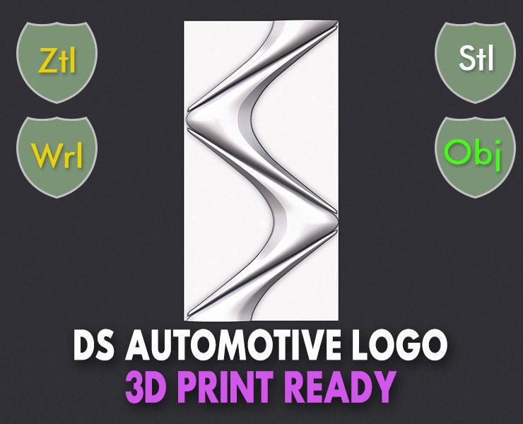 DS Automotive Logo 3D model