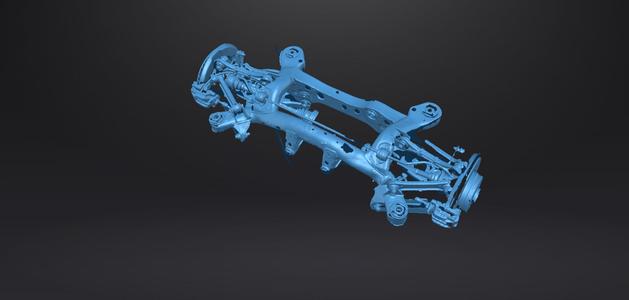 BMW E93 - Rear axle Scan