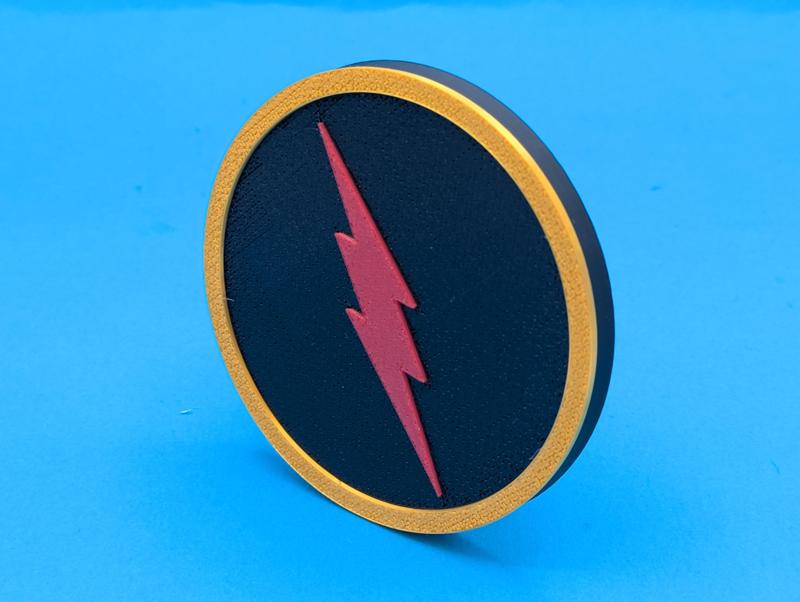 REVERSE FLASH comics symbol wall or desk plaque