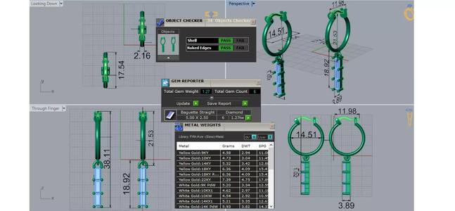JEWELRY HOOP  stl 3dm EARRINGS je0131