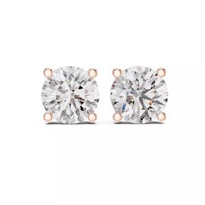 Solitaire Studs Earrings 3dm stl renders animation videos