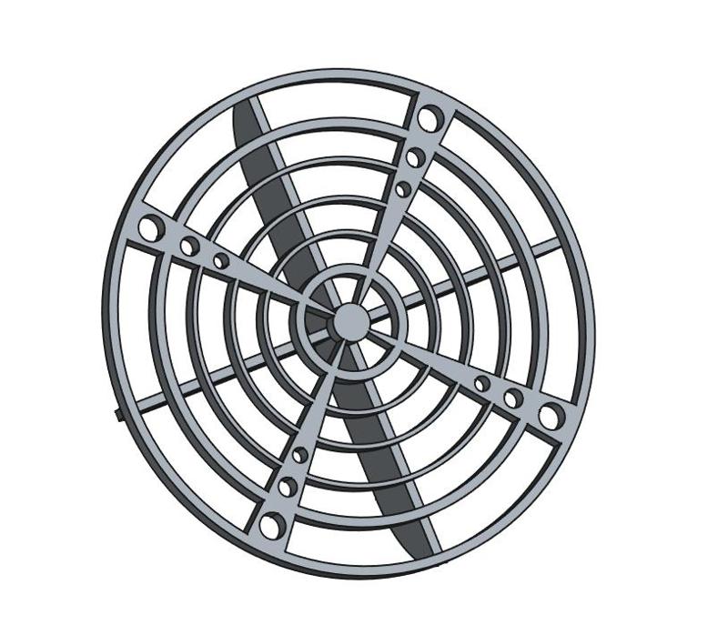 Grit Guard 3D Printable STL File | Car Wash Bucket Dirt Trap | Auto Detailing Accessory for Professionals and DIY 260x55