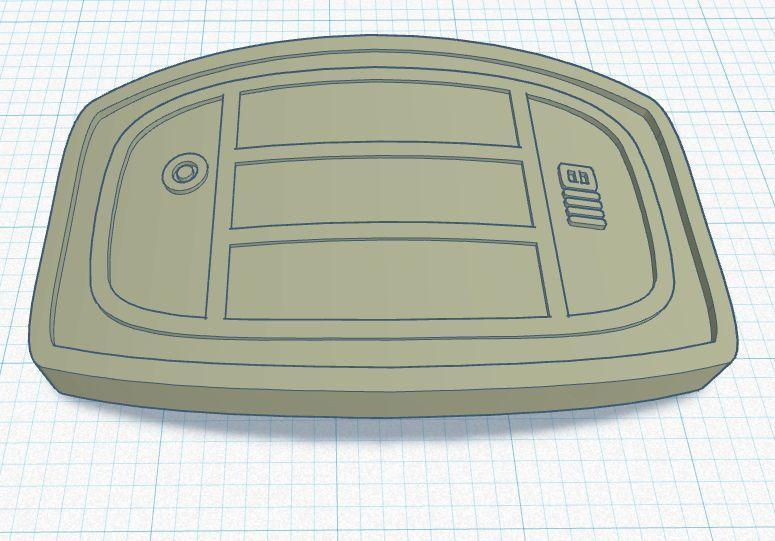 Star Trek The Motion Picture Uniform Belt Buckle