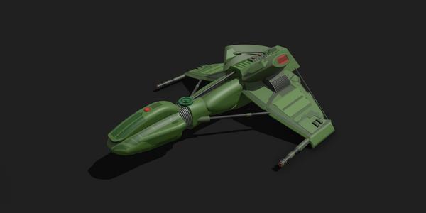 Klingon Shu'tar bird of prey