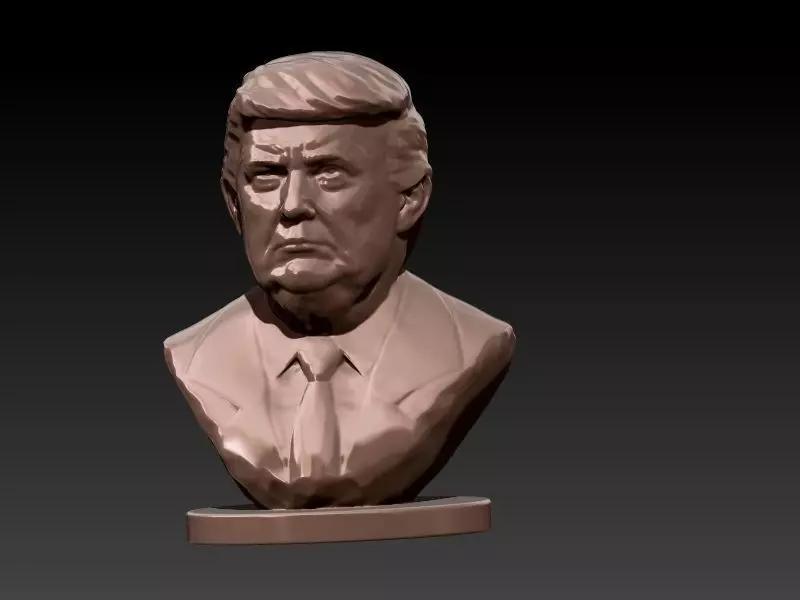 Donald Trump Bust