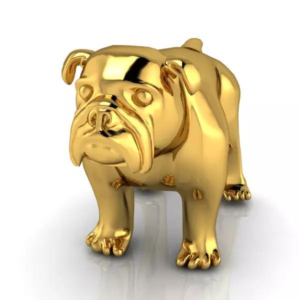 English Bull Dog Animal 3D model