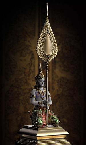 The Angle Thai Siting  - Thai Pattern