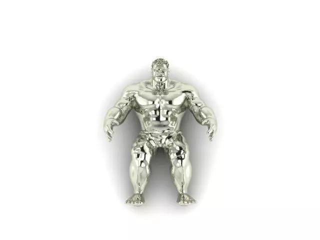 hulkpendant silver man
