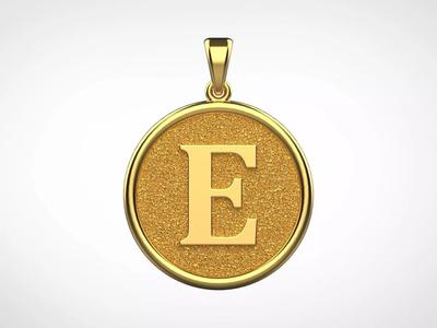 Pendant Letter E N34