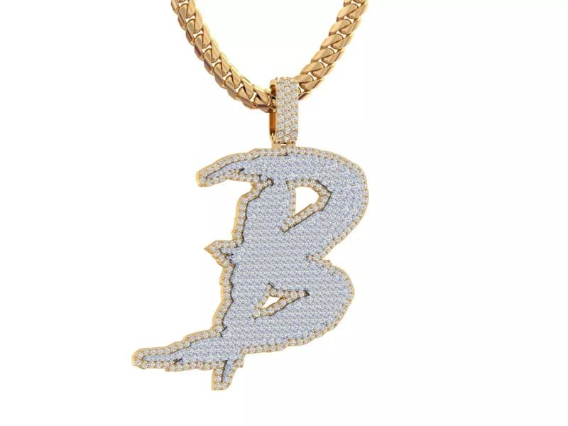 Diamond Pendant 3D PRINTABLE MODAL 3D print model