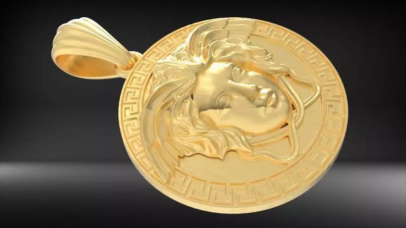 Medusa pendant Necklace Pendant Charm Bracelet Jewelry