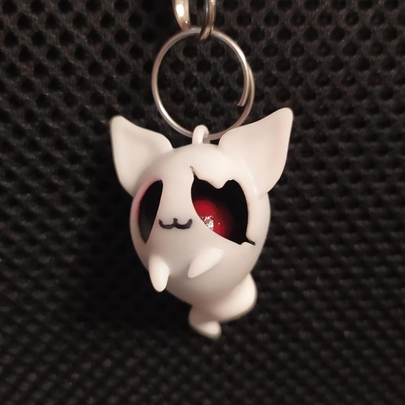 Vtuber Nyanners Halloween Pet Keychain
