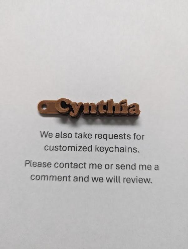 Cynthia Keychain