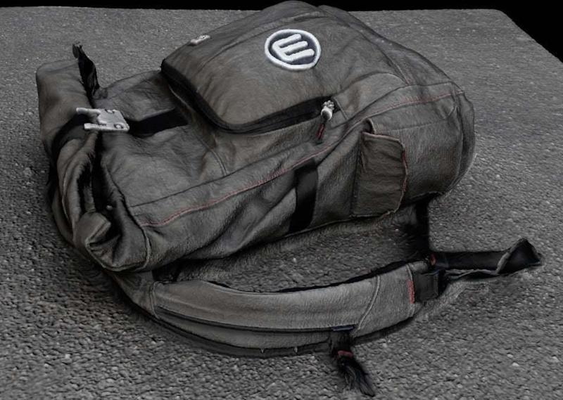 Deviantart Bag 123D scan