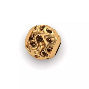 Jewelry gold plated bead