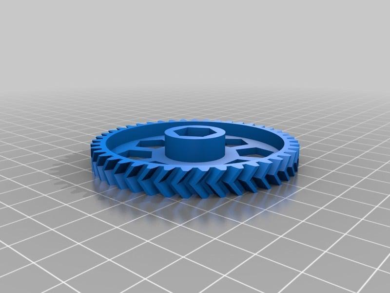 K8200 - stiffening and herringbone extruder gears 