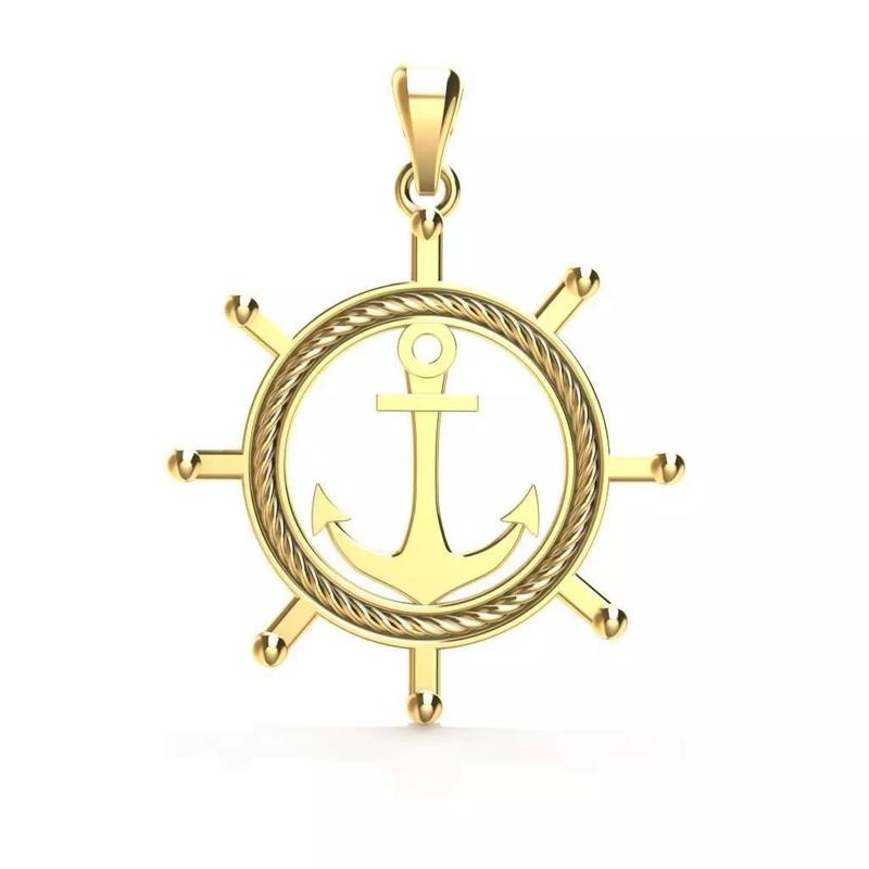 ANCHOR AND RUDDER
