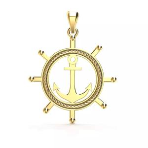 ANCHOR AND RUDDER