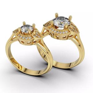 Collection Heart Embrace Engagement Ring