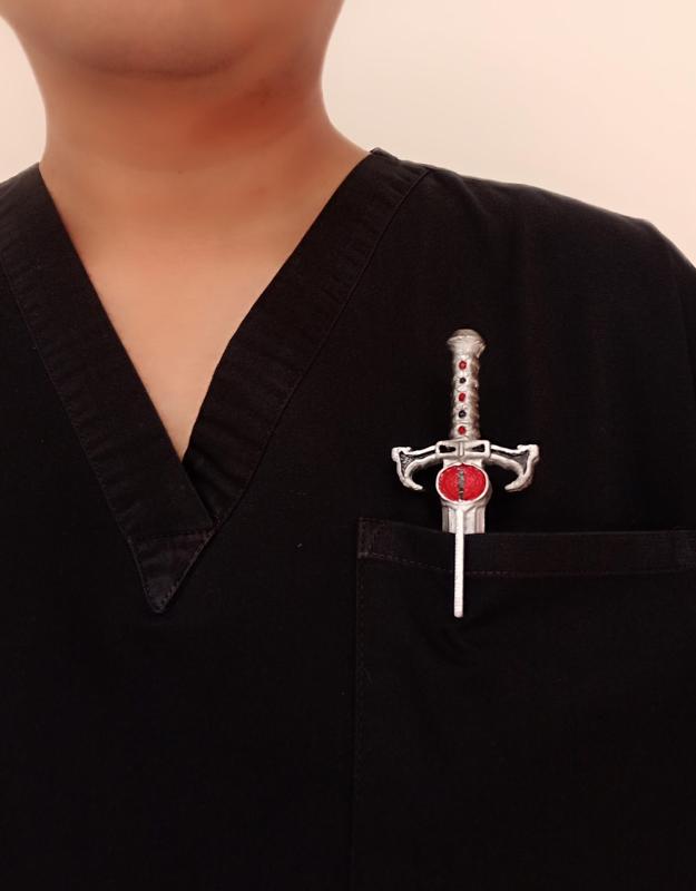 “Feline Sword” Pen Holder – ThunderCats-inspired Desk Organizer (STL)