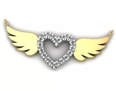 5 pandants heart