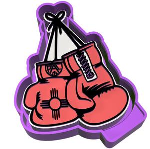 Boxing Gloves Freshie STL Mold Housing