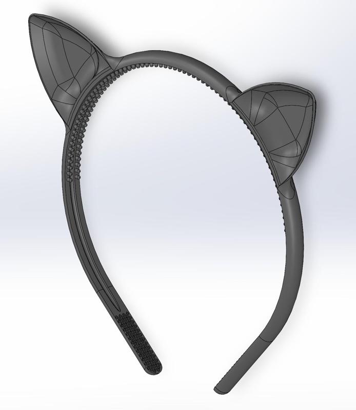 Katzenohren Haarreif